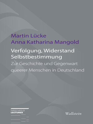 cover image of Verfolgung, Widerstand und Selbstbestimmung